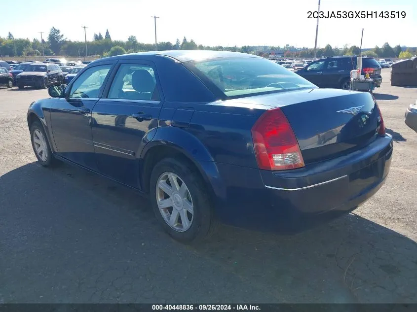 2C3JA53GX5H143519 2005 Chrysler 300 Touring