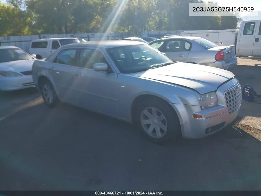 2C3JA53G75H540959 2005 Chrysler 300 Touring