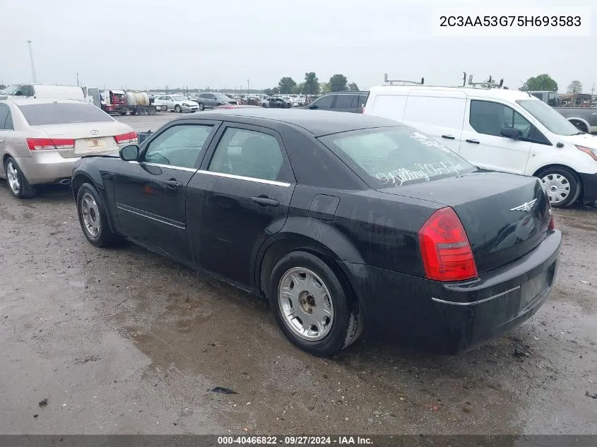 2005 Chrysler 300 Touring VIN: 2C3AA53G75H693583 Lot: 40466822