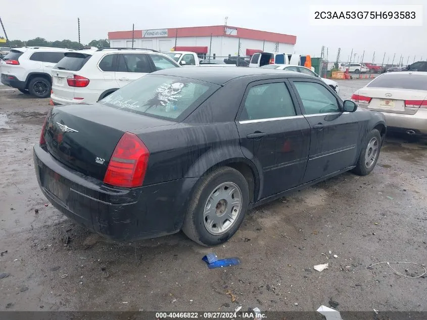 2005 Chrysler 300 Touring VIN: 2C3AA53G75H693583 Lot: 40466822