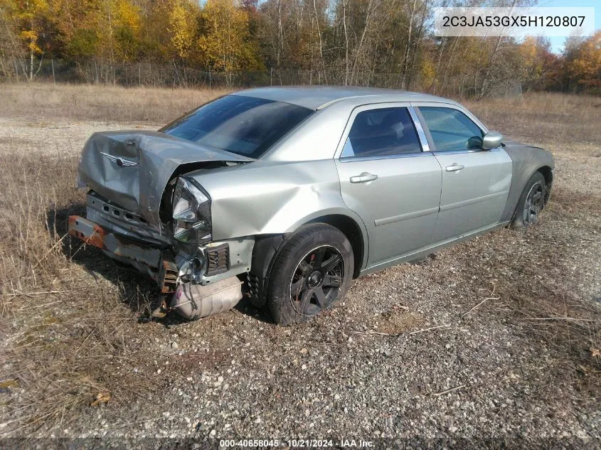 2005 Chrysler 300 Touring VIN: 2C3JA53GX5H120807 Lot: 40658045