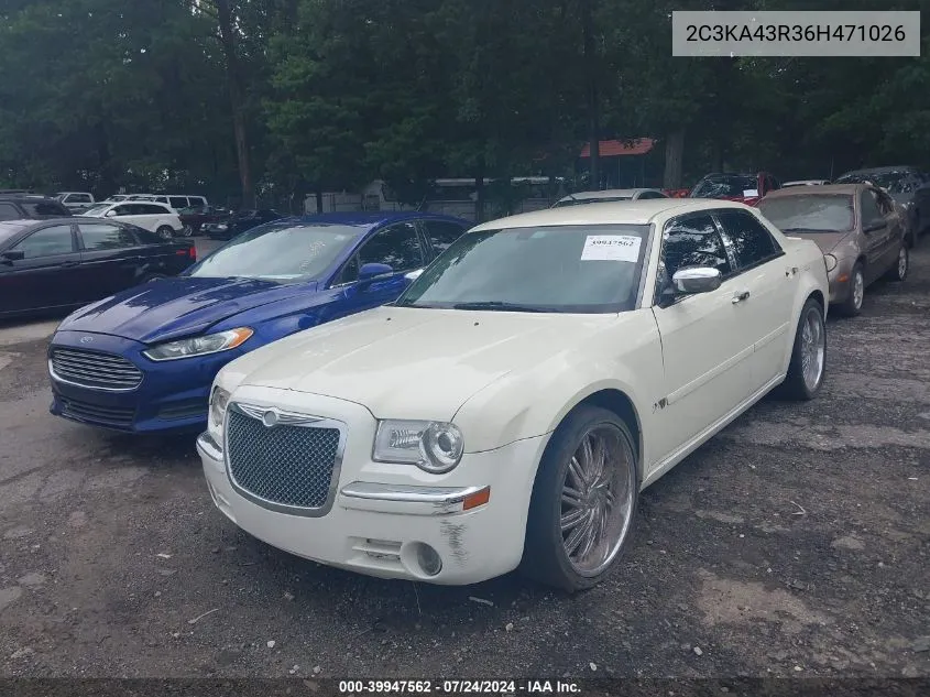 2006 Chrysler 300 VIN: 2C3KA43R36H471026 Lot: 39947562