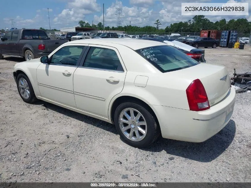 2006 Chrysler 300 Touring VIN: 2C3KA53G66H329838 Lot: 39970219