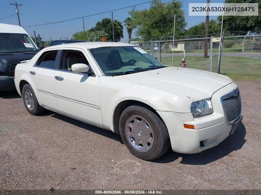 2006 Chrysler 300 Touring VIN: 2C3KA53GX6H128475 Lot: 40062686