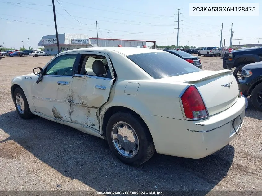 2006 Chrysler 300 Touring VIN: 2C3KA53GX6H128475 Lot: 40062686