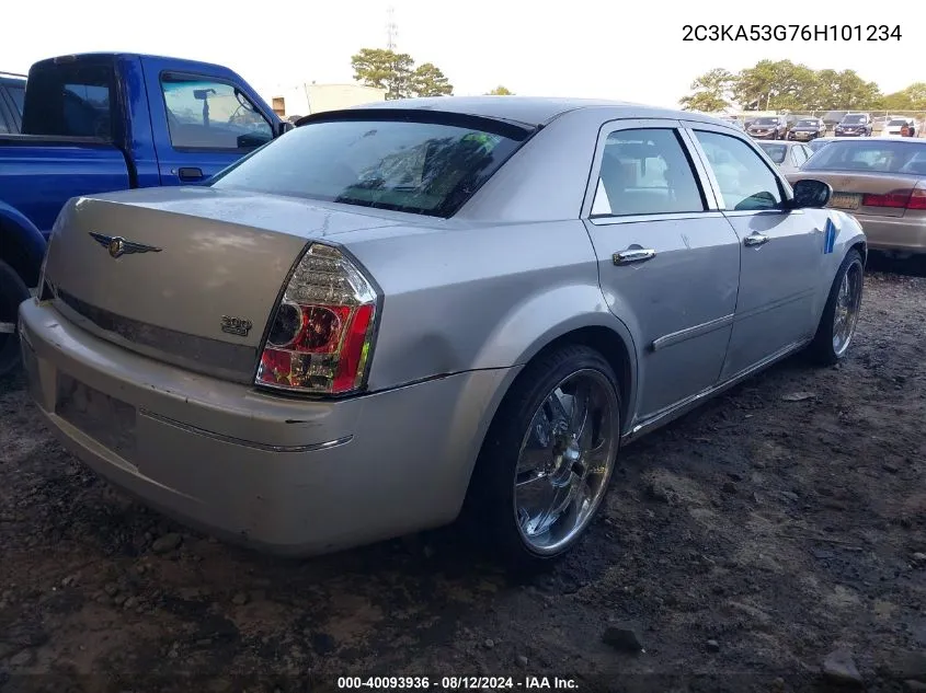 2006 Chrysler 300 Touring VIN: 2C3KA53G76H101234 Lot: 40093936