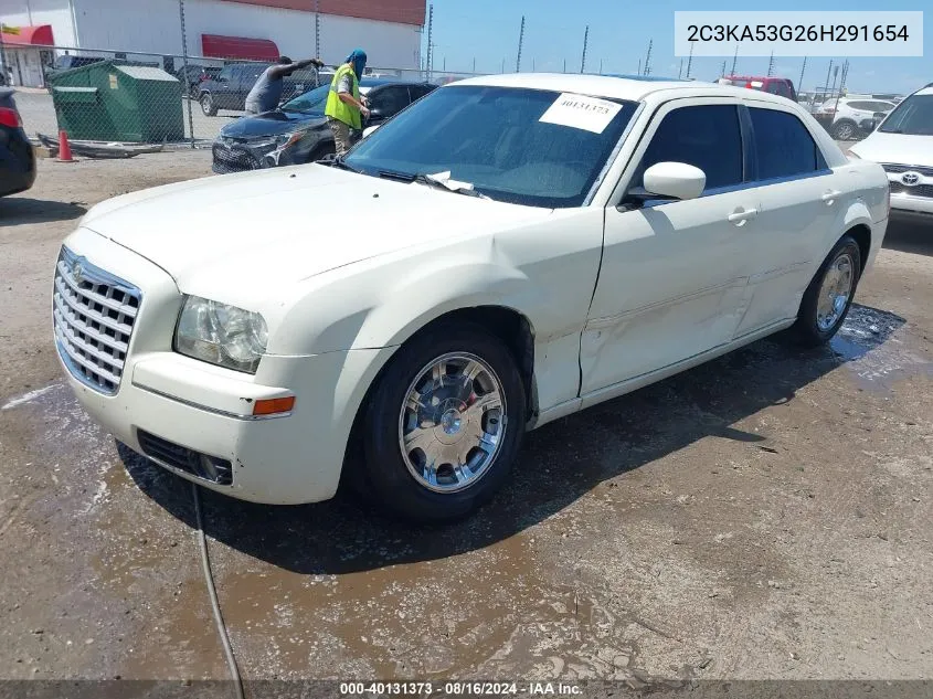 2006 Chrysler 300 Touring VIN: 2C3KA53G26H291654 Lot: 40131373