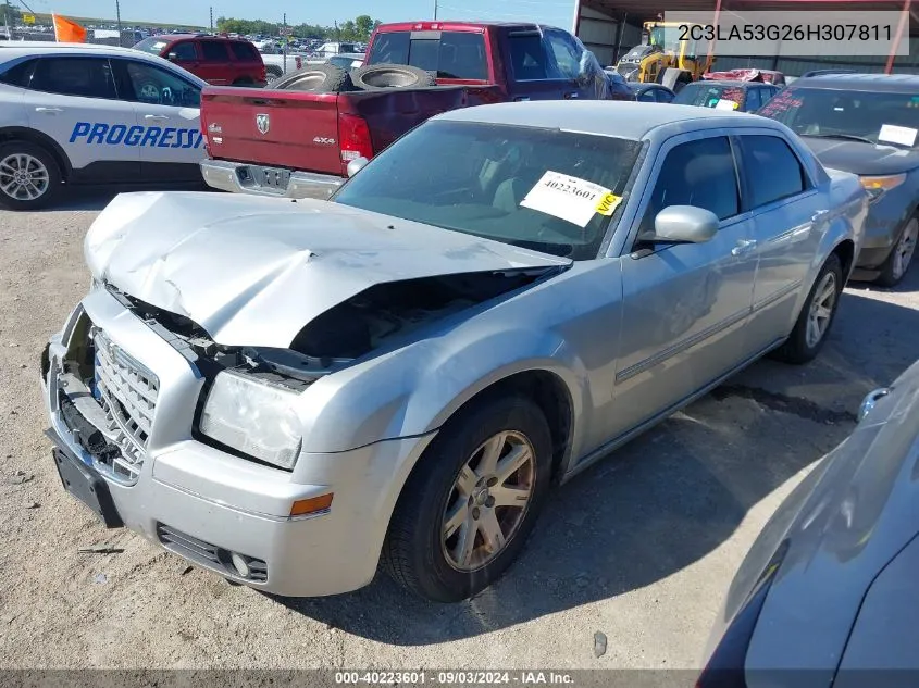 2006 Chrysler 300 Touring VIN: 2C3LA53G26H307811 Lot: 40223601