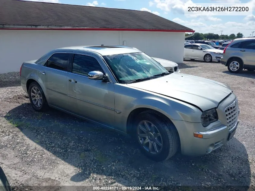 2006 Chrysler 300 C VIN: 2C3KA63H26H272200 Lot: 40224171