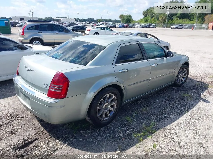 2006 Chrysler 300 C VIN: 2C3KA63H26H272200 Lot: 40224171