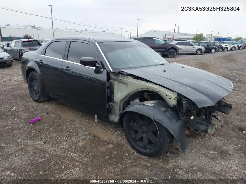 2006 Chrysler 300 Touring VIN: 2C3KA53G26H325804 Lot: 40287768