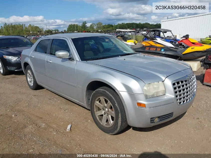 2006 Chrysler 300 Touring VIN: 2C3KA53G66H320458 Lot: 40293438