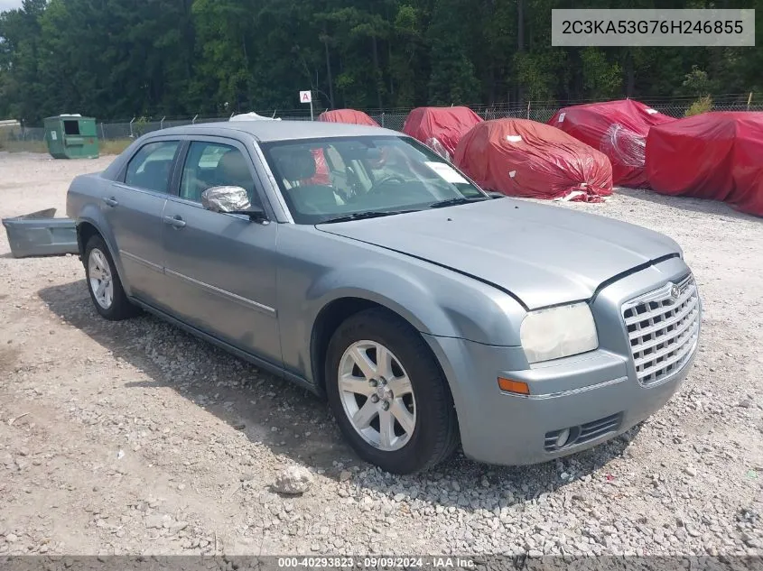 2006 Chrysler 300 Touring VIN: 2C3KA53G76H246855 Lot: 40293823