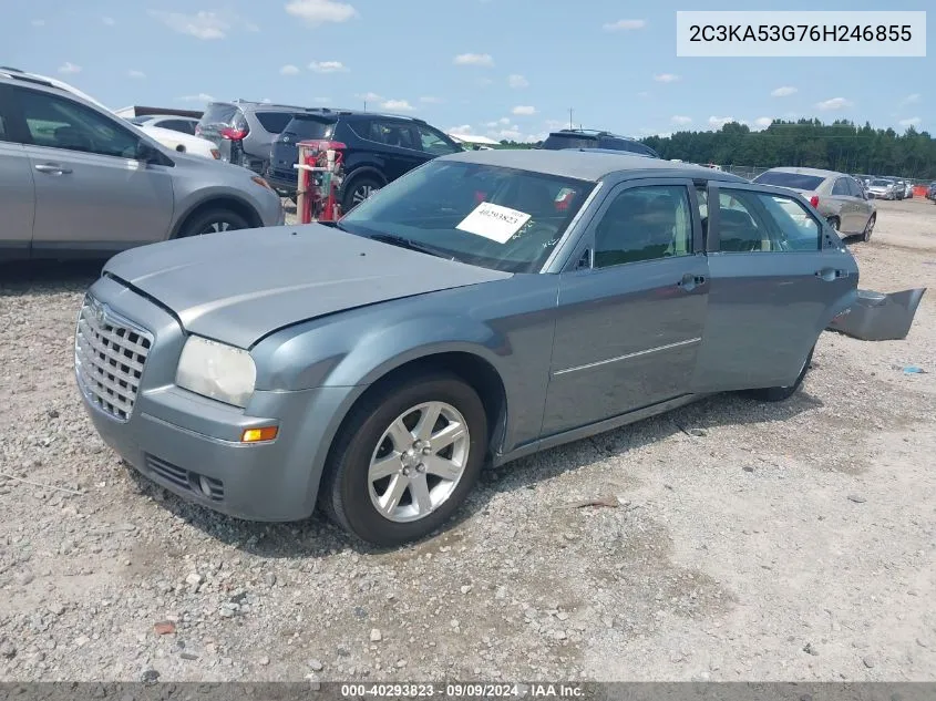 2006 Chrysler 300 Touring VIN: 2C3KA53G76H246855 Lot: 40293823