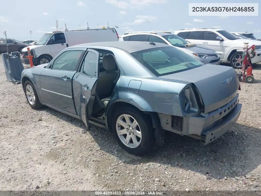 2006 Chrysler 300 Touring VIN: 2C3KA53G76H246855 Lot: 40293823