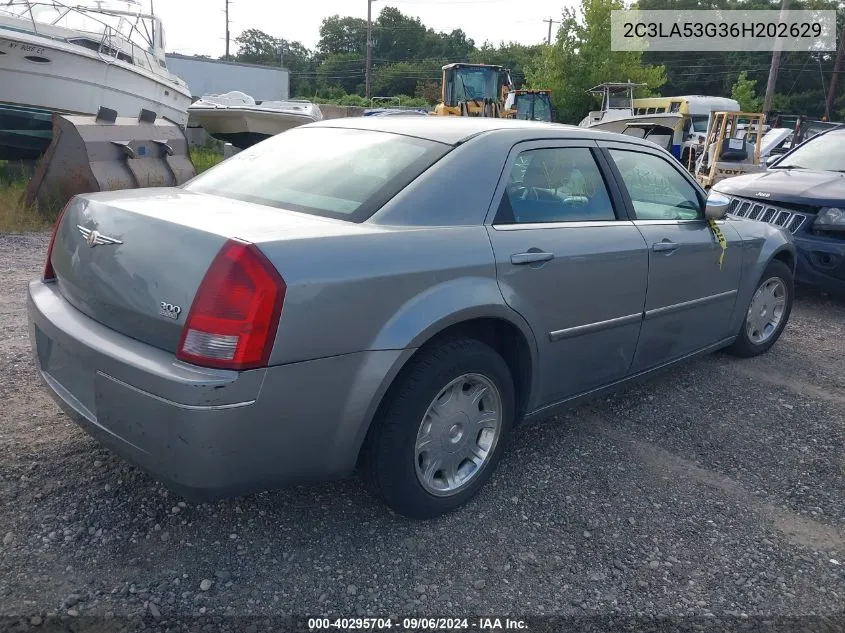 2006 Chrysler 300 Touring VIN: 2C3LA53G36H202629 Lot: 40295704