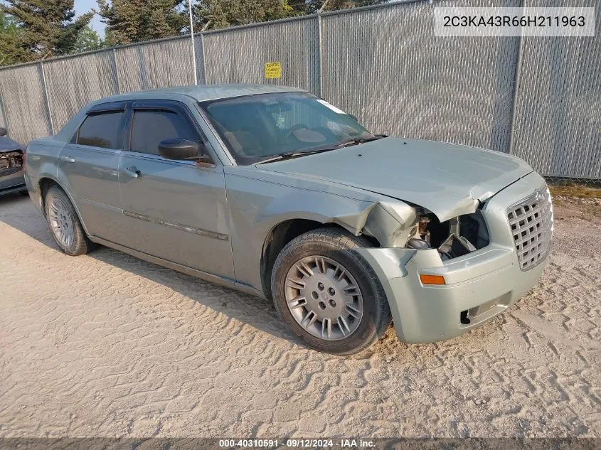 2006 Chrysler 300 VIN: 2C3KA43R66H211963 Lot: 40310591