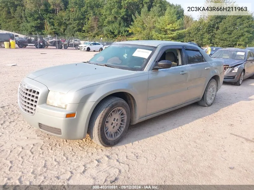 2006 Chrysler 300 VIN: 2C3KA43R66H211963 Lot: 40310591