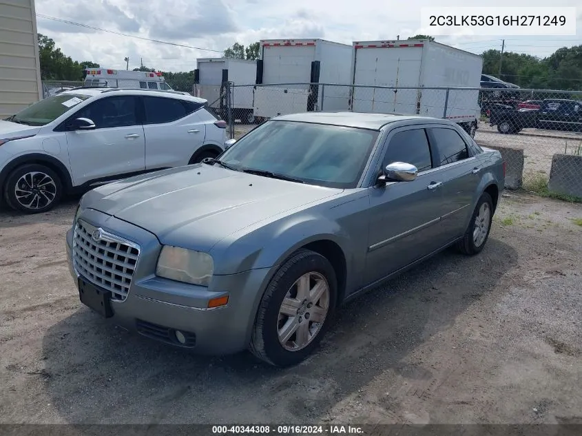 2006 Chrysler 300 Touring VIN: 2C3LK53G16H271249 Lot: 40344308