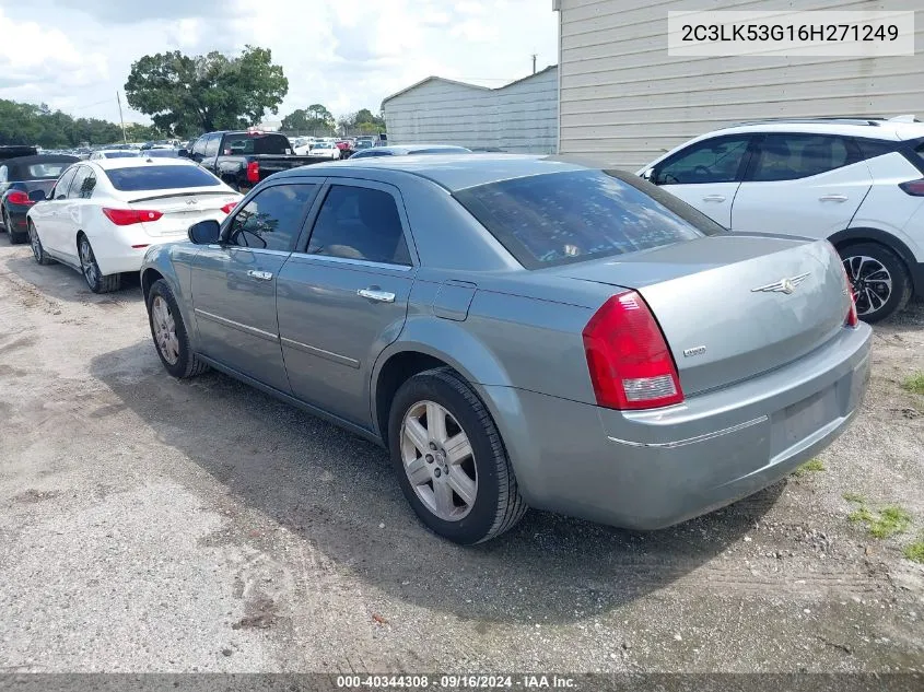 2006 Chrysler 300 Touring VIN: 2C3LK53G16H271249 Lot: 40344308