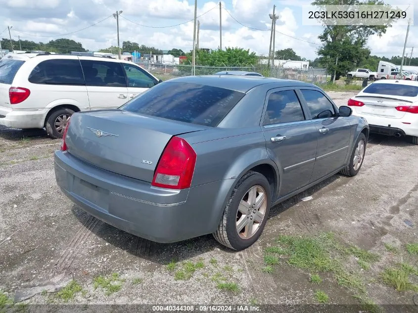 2006 Chrysler 300 Touring VIN: 2C3LK53G16H271249 Lot: 40344308