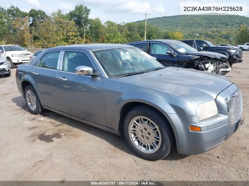 2006 Chrysler 300 VIN: 2C3KA43R76H225628 Lot: 40353787