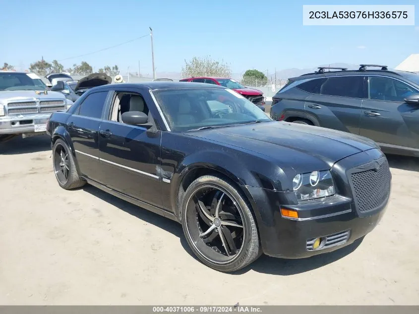 2006 Chrysler 300 Touring VIN: 2C3LA53G76H336575 Lot: 40371006