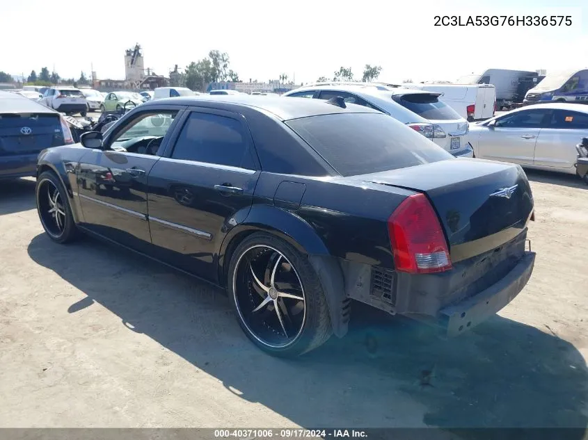 2006 Chrysler 300 Touring VIN: 2C3LA53G76H336575 Lot: 40371006