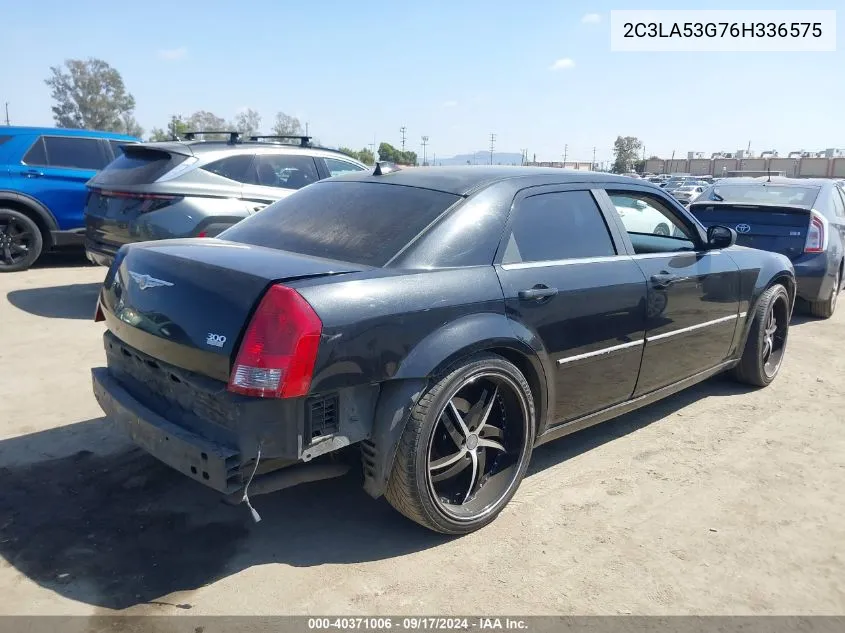 2006 Chrysler 300 Touring VIN: 2C3LA53G76H336575 Lot: 40371006