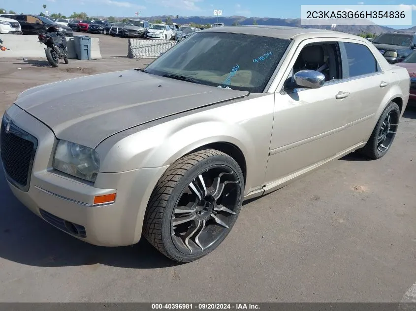 2006 Chrysler 300 Touring VIN: 2C3KA53G66H354836 Lot: 40396981