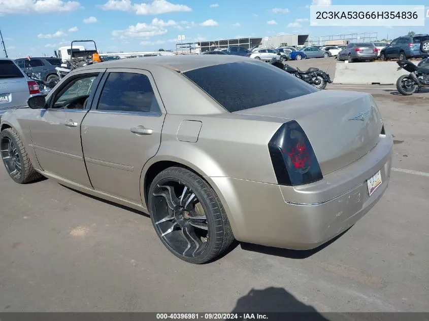 2006 Chrysler 300 Touring VIN: 2C3KA53G66H354836 Lot: 40396981