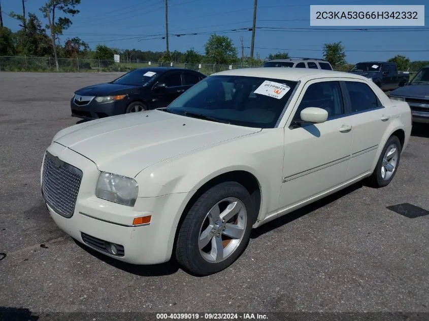 2006 Chrysler 300 Touring VIN: 2C3KA53G66H342332 Lot: 40399019