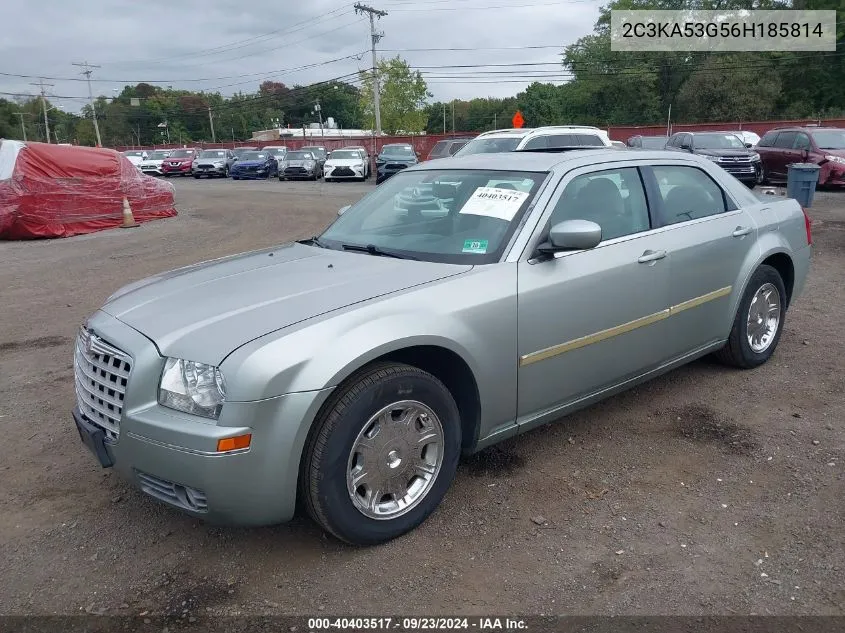 2006 Chrysler 300 Touring VIN: 2C3KA53G56H185814 Lot: 40403517