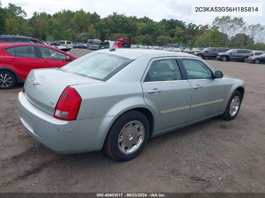 2006 Chrysler 300 Touring VIN: 2C3KA53G56H185814 Lot: 40403517