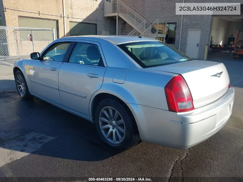 2006 Chrysler 300 Touring VIN: 2C3LA53G46H324724 Lot: 40463295