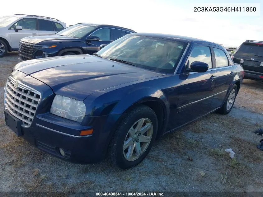 2006 Chrysler 300 Touring VIN: 2C3KA53G46H411860 Lot: 40498341