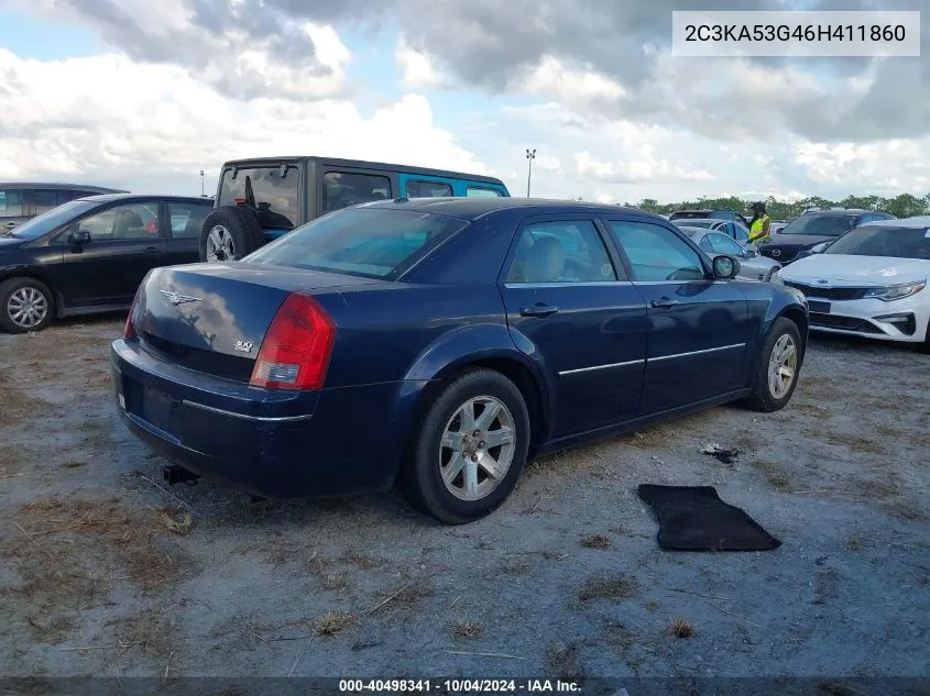 2006 Chrysler 300 Touring VIN: 2C3KA53G46H411860 Lot: 40498341