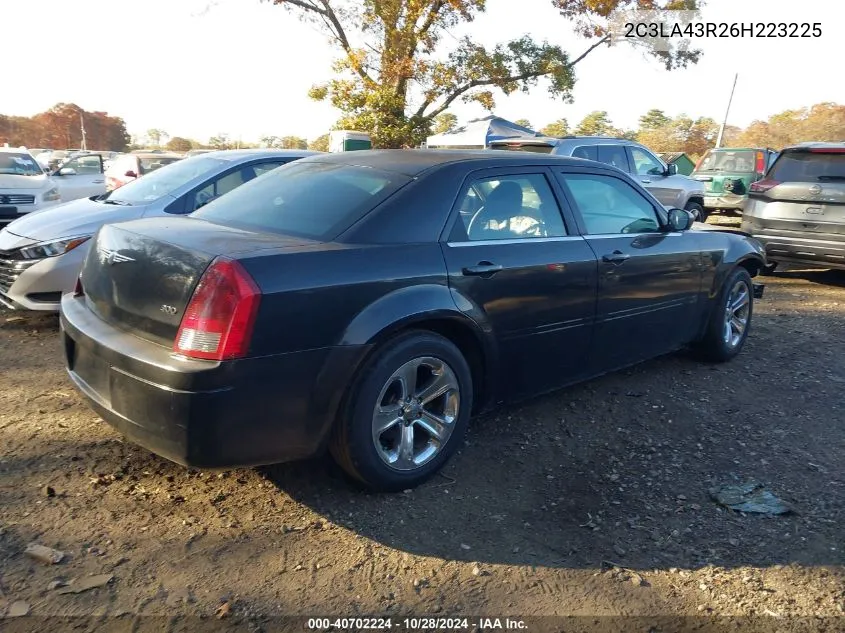 2C3LA43R26H223225 2006 Chrysler 300