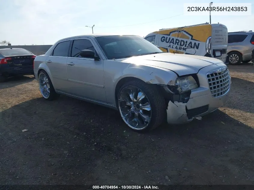 2006 Chrysler 300 VIN: 2C3KA43R56H243853 Lot: 40704954