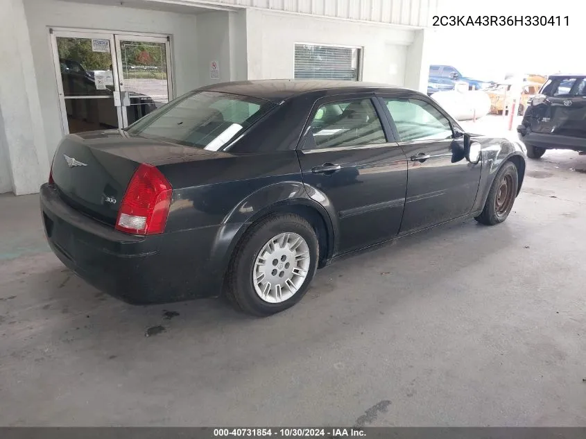 2C3KA43R36H330411 2006 Chrysler 300