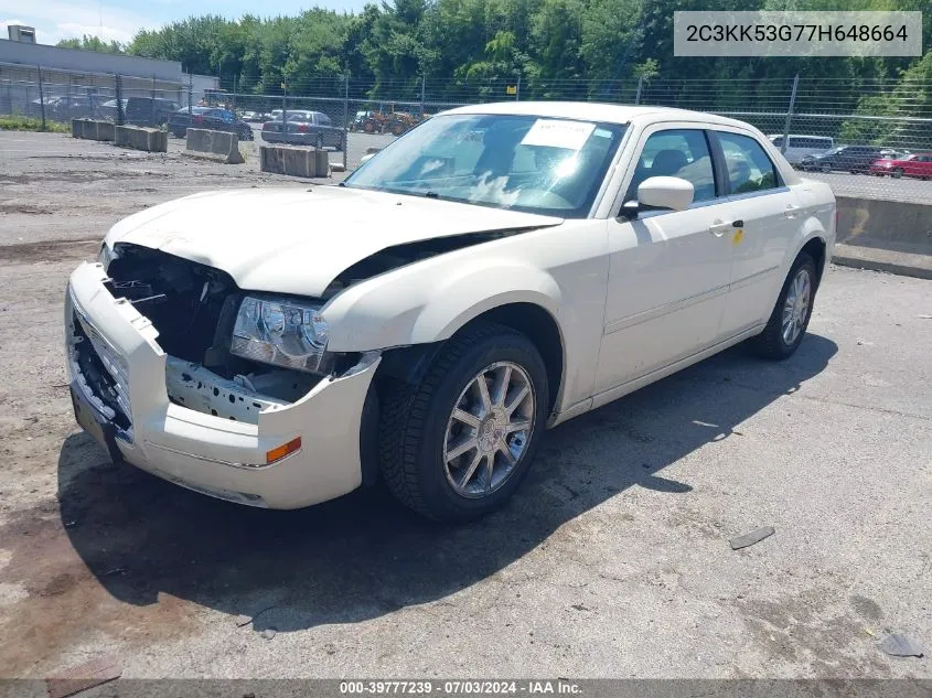 2007 Chrysler 300 Touring VIN: 2C3KK53G77H648664 Lot: 39777239