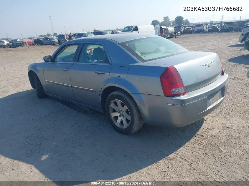 2007 Chrysler 300 Touring VIN: 2C3KA53G37H766682 Lot: 40122210