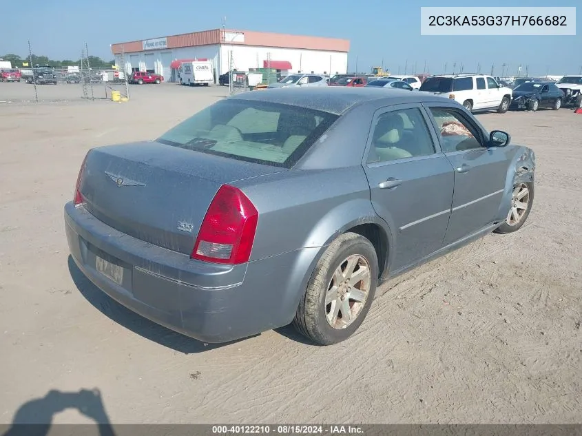 2007 Chrysler 300 Touring VIN: 2C3KA53G37H766682 Lot: 40122210