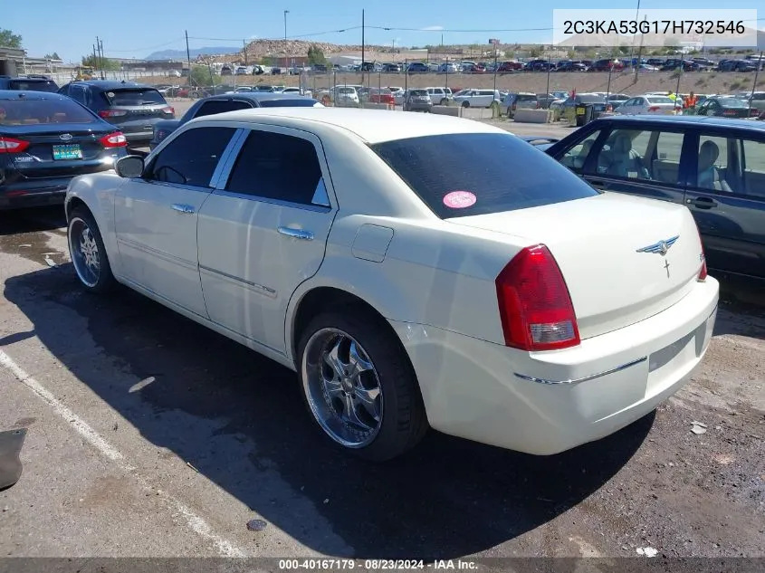 2007 Chrysler 300 Touring VIN: 2C3KA53G17H732546 Lot: 40167179