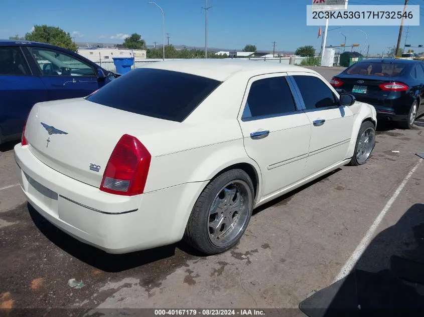 2007 Chrysler 300 Touring VIN: 2C3KA53G17H732546 Lot: 40167179