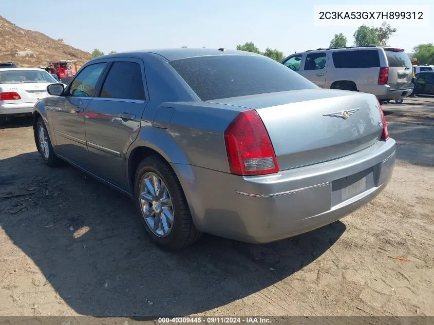 2007 Chrysler 300 Touring VIN: 2C3KA53GX7H899312 Lot: 40309445