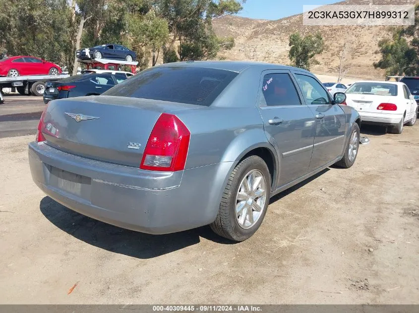 2007 Chrysler 300 Touring VIN: 2C3KA53GX7H899312 Lot: 40309445