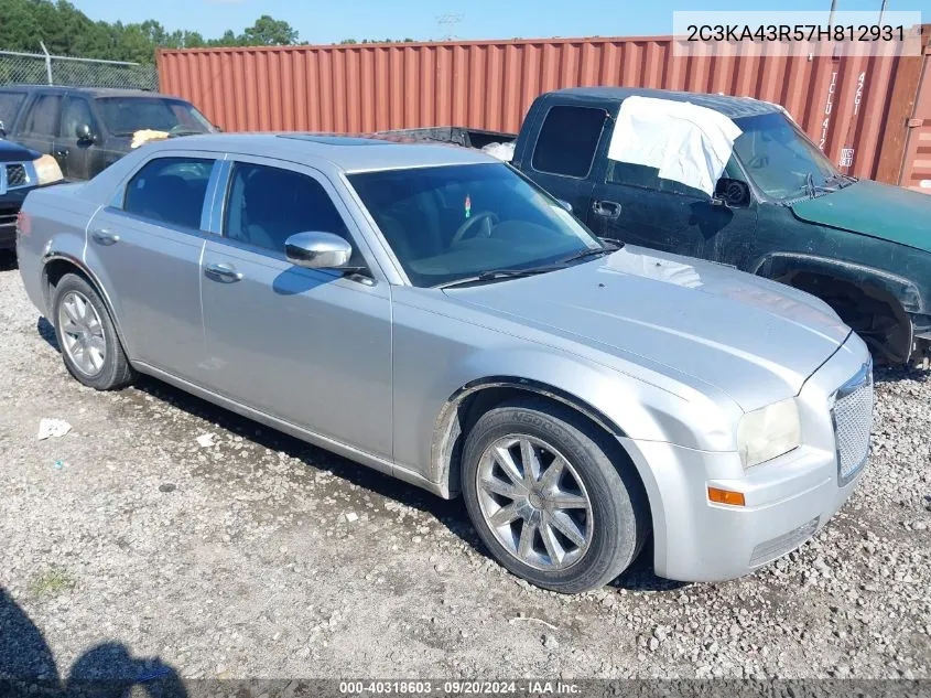 2C3KA43R57H812931 2007 Chrysler 300