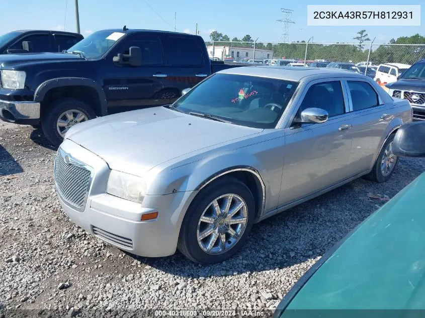 2C3KA43R57H812931 2007 Chrysler 300