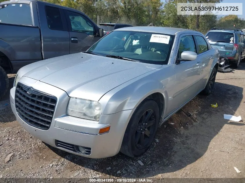 2007 Chrysler 300 Touring VIN: 2C3LA53G97H612725 Lot: 40341998